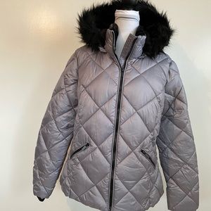 Brand New - Sebby Collection Jacket - Light Grey - Size Large